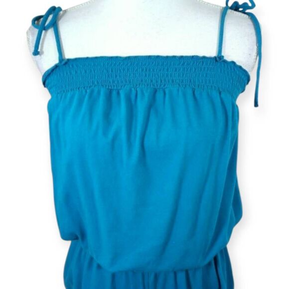 ZENANA OUTFITTERS BLUE ROMPER SZ.L EUC - Picture 2 of 6
